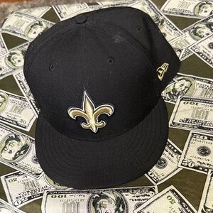 New Era Black and Gold Hat